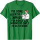 I've Done Horrible Things for Money Like Waking Up Early T-Shirt - T-Shirt | Irish Green
