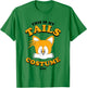 Sonic The Hedgehog Halloween This Is My Tails Retro Costume T-Shirt - T-Shirt | Irish Green