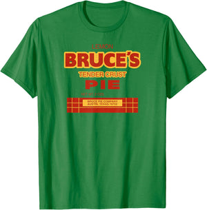 Vintage Texas Culture Local Favorite Bruce's Pies Austin TX T-Shirt - T-Shirt | Irish Green