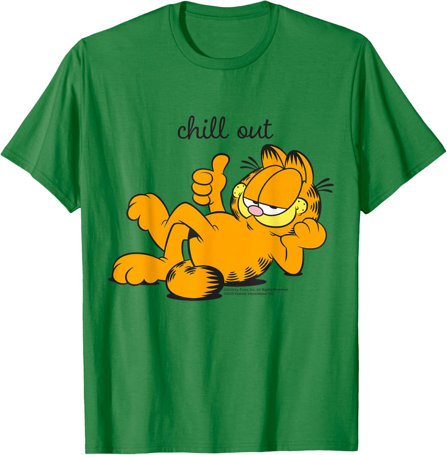 Garfield - Relax , black, S T-Shirt - T-Shirt | Irish Green