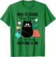I'm Fine Everything Is Fine Funny Back To School Girls T-Shirt - T-Shirt | Irish Green