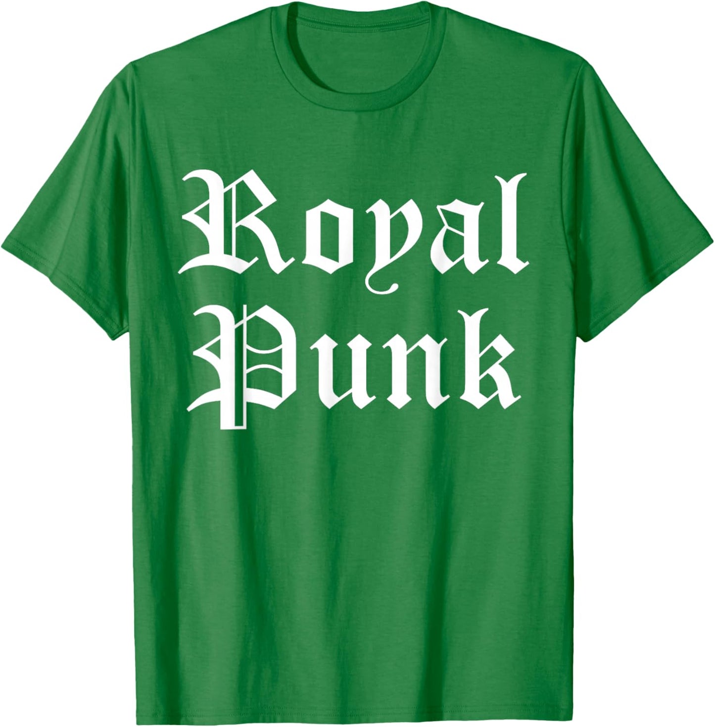 Royal Punk Gothic Bold Rebellious Aesthetic Y2K T-Shirt - T-Shirt | Irish Green