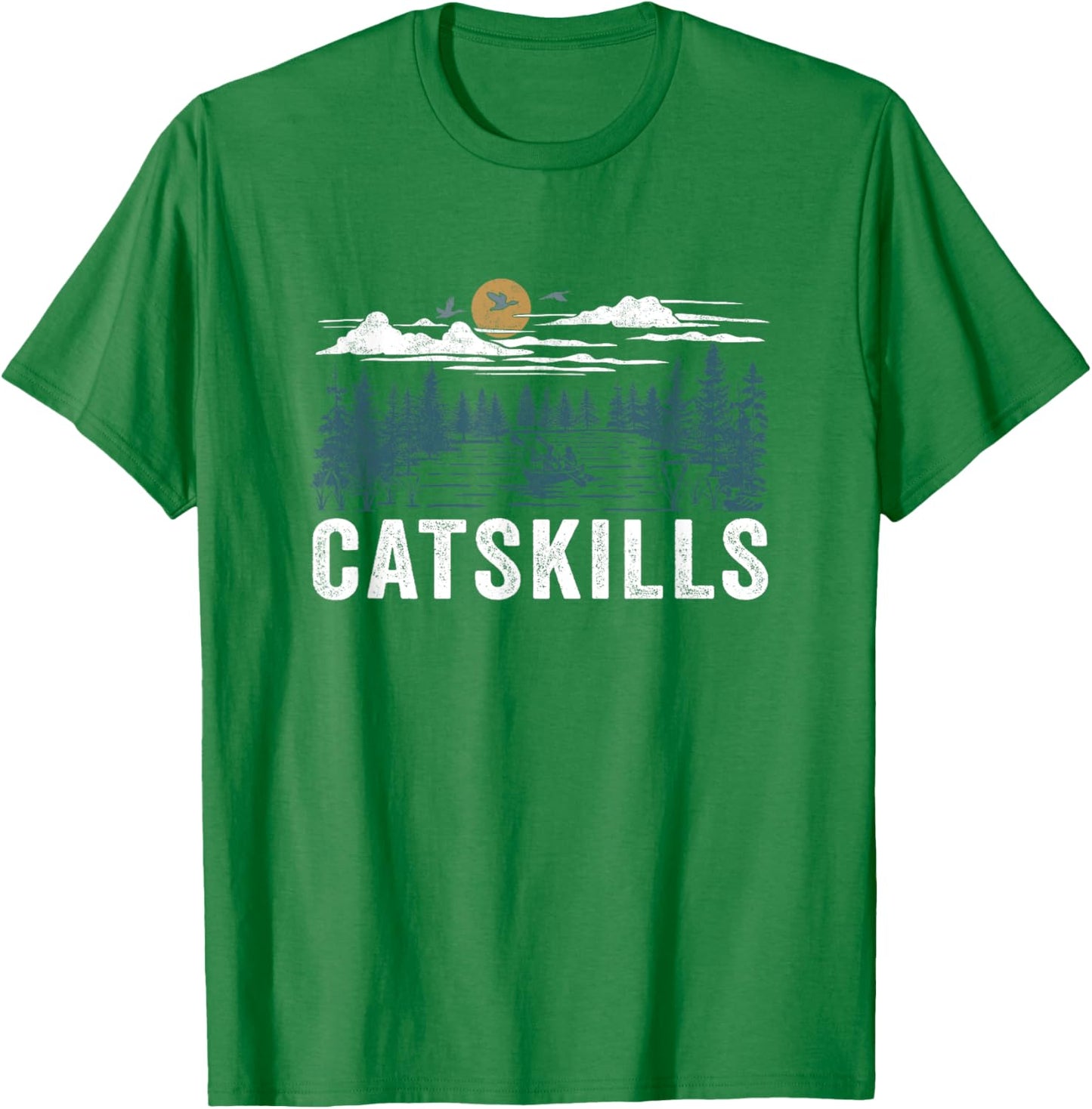 Catskills New York T-Shirt - T-Shirt | Irish Green