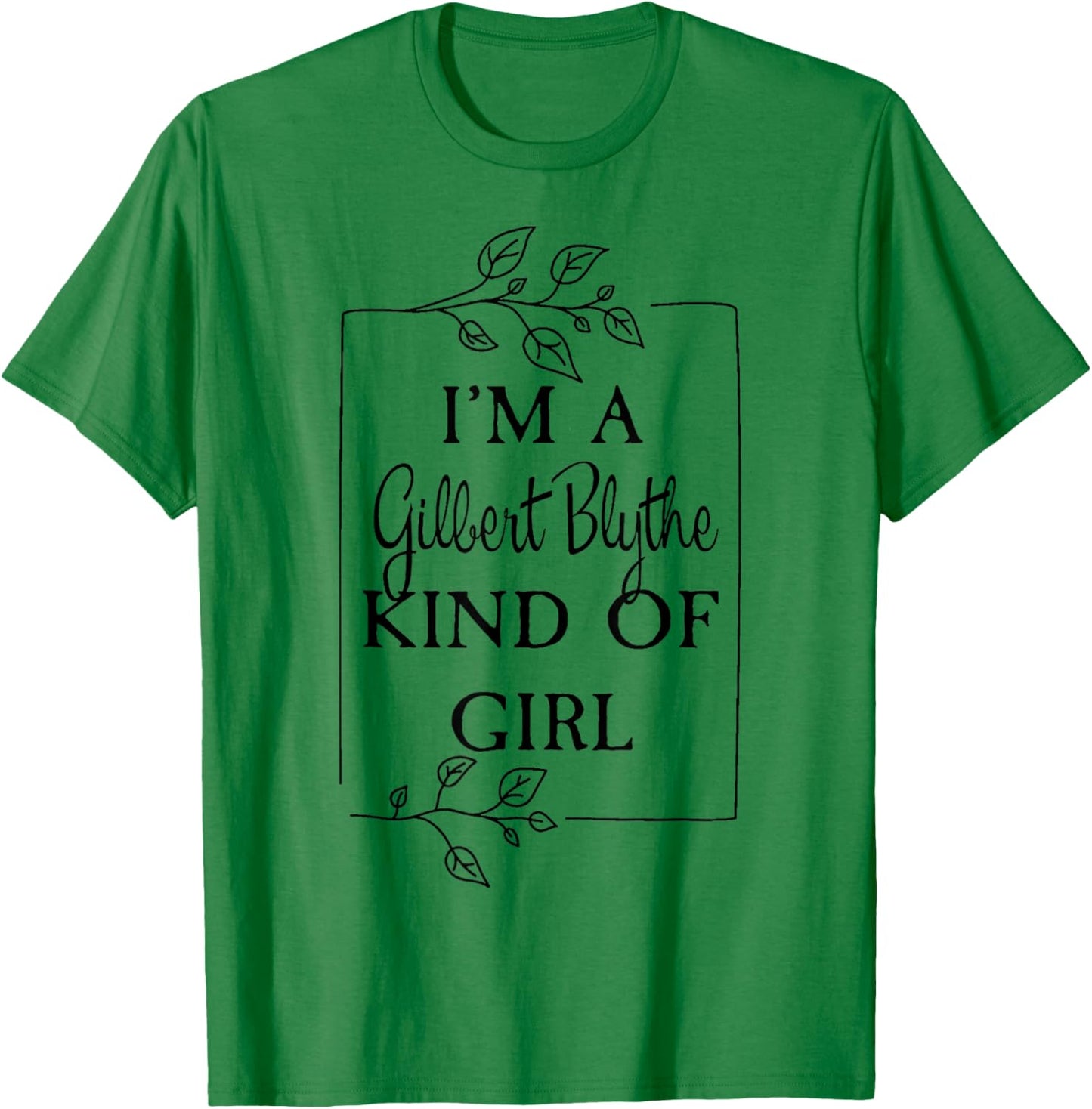 Literary Romance Gilbert Blythe Admirer T-Shirt - T-Shirt | Irish Green