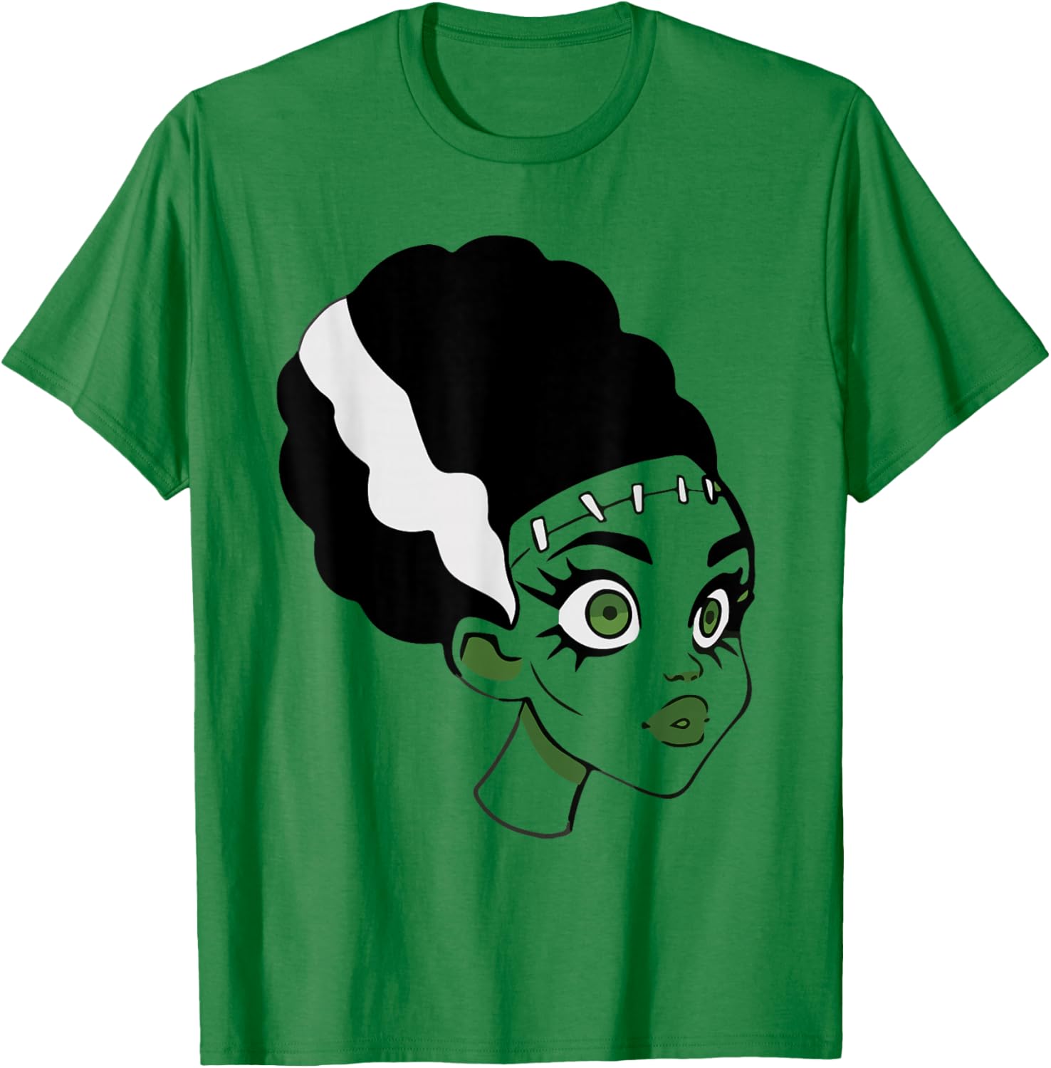 Frankenstein's Bride Monster Halloween Costume T-Shirt - T-Shirt | Irish Green