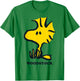 Peanuts Woodstock Sat Down T-Shirt - T-Shirt | Irish Green