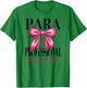 Paraprofessional Coquette Bow School Para Squad Teacher Aid Women T-Shirt - T-Shirt | Irish Green