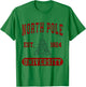 North Pole University Funny Christmas T-Shirt - T-Shirt | Irish Green