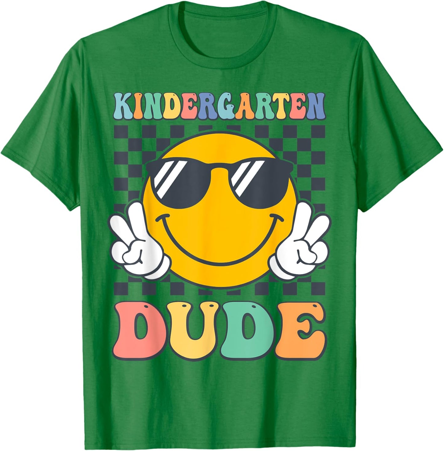 Kindergarten Dude First Day of Kindergarten Back to School T-Shirt - T-Shirt | Irish Green