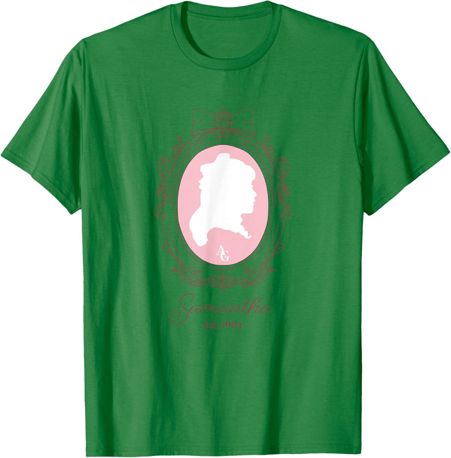 American Girl - Samantha Portrait T-Shirt - T-Shirt | Irish Green