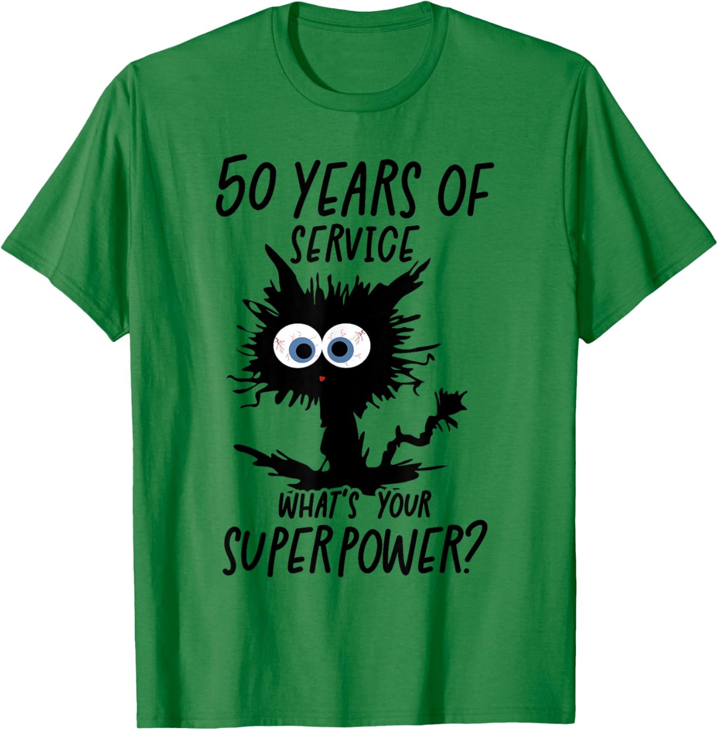 I Survived 50 Years Of Of Service T-Shirt - T-Shirt | Irish Green