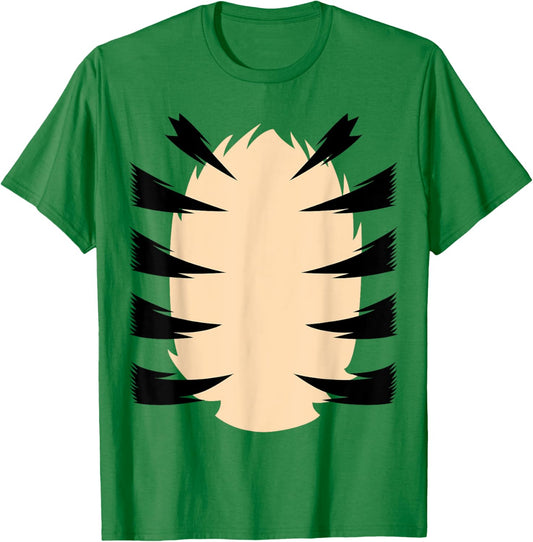 Tiger Stripes DIY Halloween Costume Tiger Belly Orange Tiger T-Shirt - T-Shirt | Irish Green