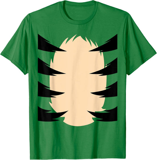 Tiger Stripes DIY Halloween Costume Tiger Belly Orange Tiger T-Shirt - T-Shirt | Irish Green