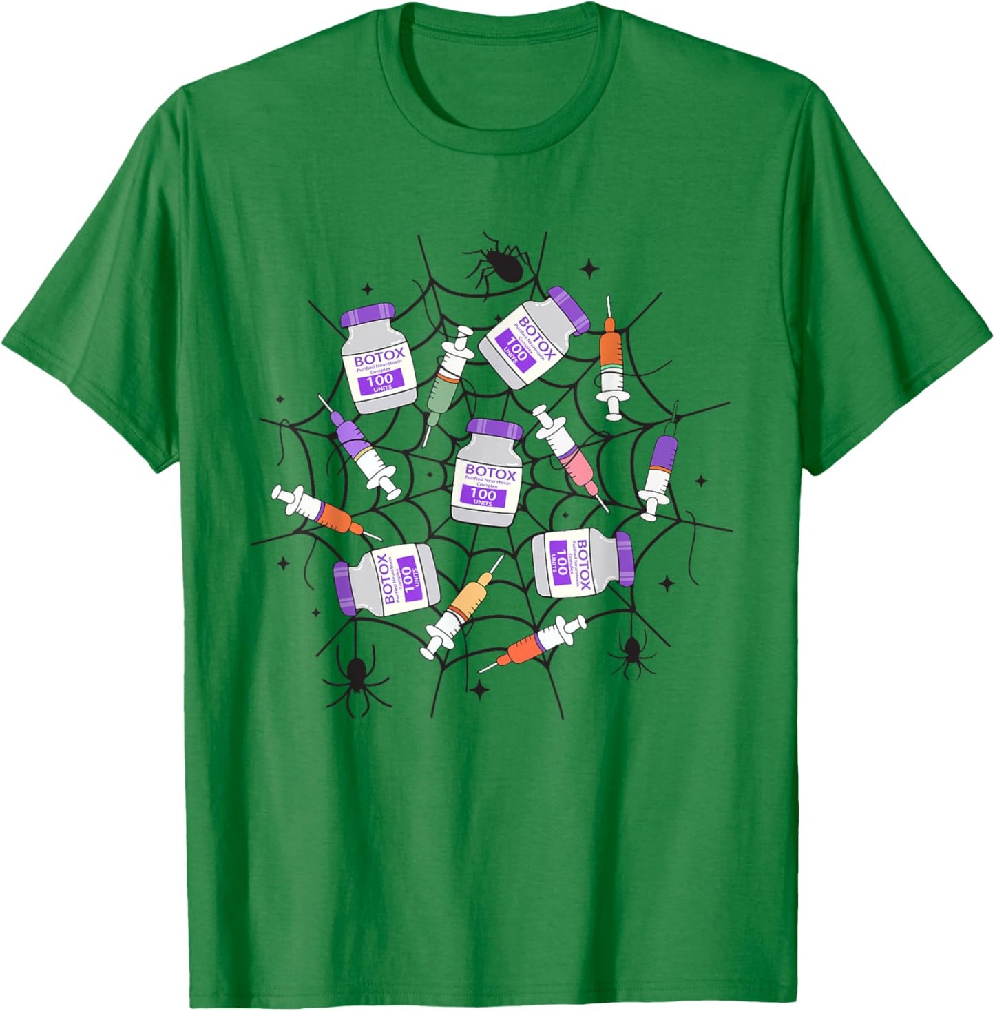 Botox Nurse Injector Halloween Filler Botox Dysport Dealer T-Shirt - T-Shirt | Irish Green