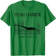 Pearl Harbor Hawaii Minimalist Historic Travel Souvenir T-Shirt - T-Shirt | Irish Green