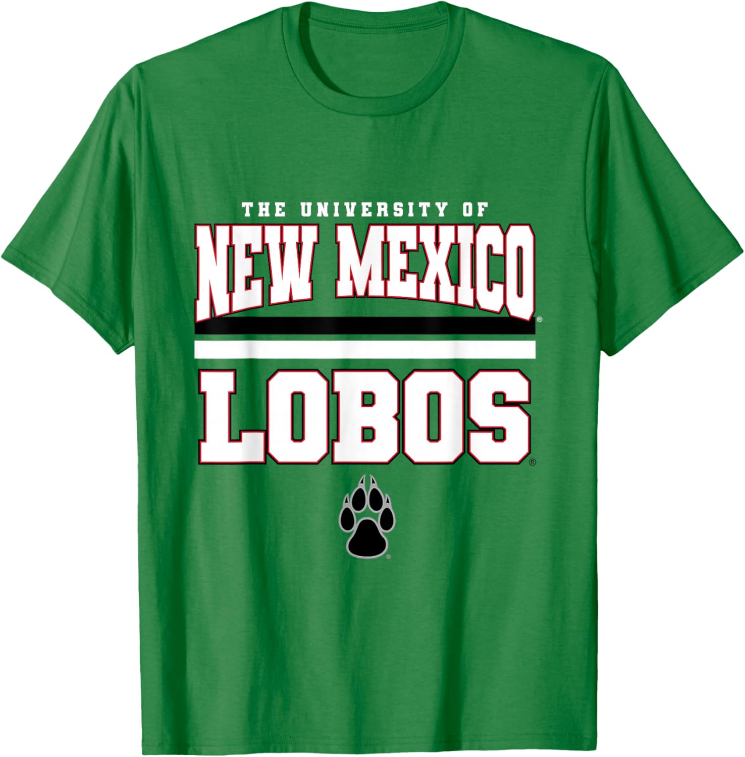 License Champs New Mexico Lobos NCAA Team - Red, Small, Short Sleeve, Classic Fit, Round Neck, Pull On, 1 Count, Non-Stretchable, Sports Fans, All Ages, -Kids T-Shirt - T-Shirt | Irish Green