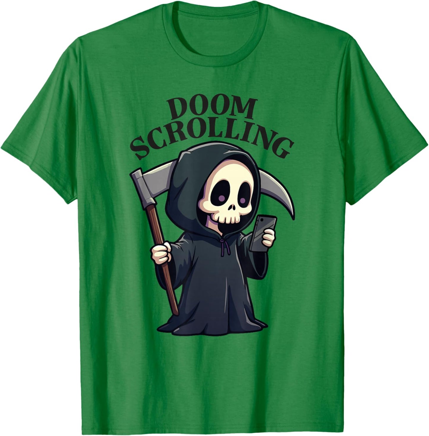 Doom Scrolling T-Shirt - T-Shirt | Irish Green