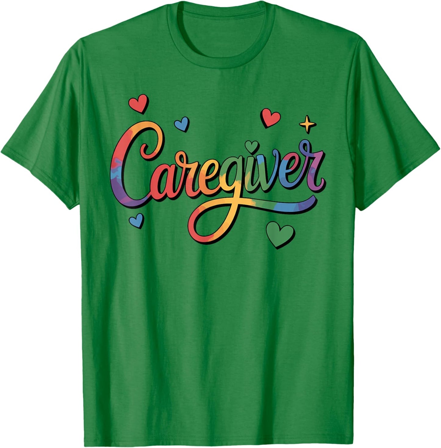 Funny Caregiver T-Shirt - T-Shirt | Irish Green