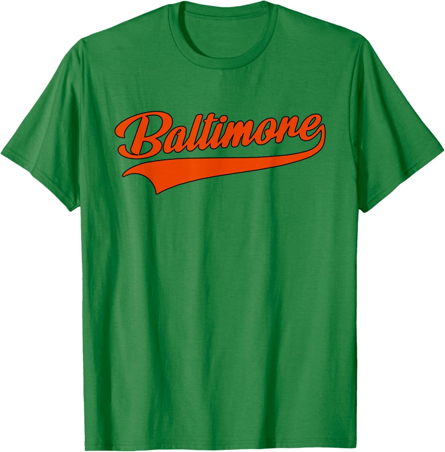 Baltimore - Throwback Design - Classic T-Shirt - T-Shirt | Irish Green