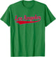 Los Angeles - Throwback Design - Classic T-Shirt - T-Shirt | Irish Green