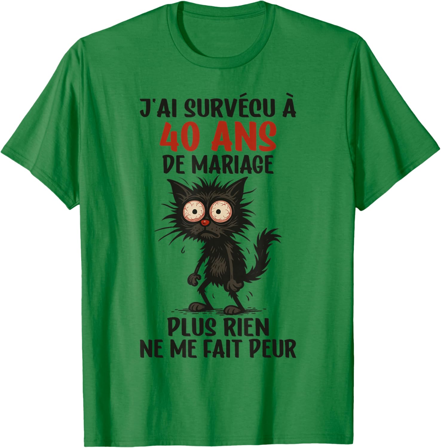 40 Ans Mariage - Anniversaire de Mariage 40 Ans T-Shirt - T-Shirt | Irish Green