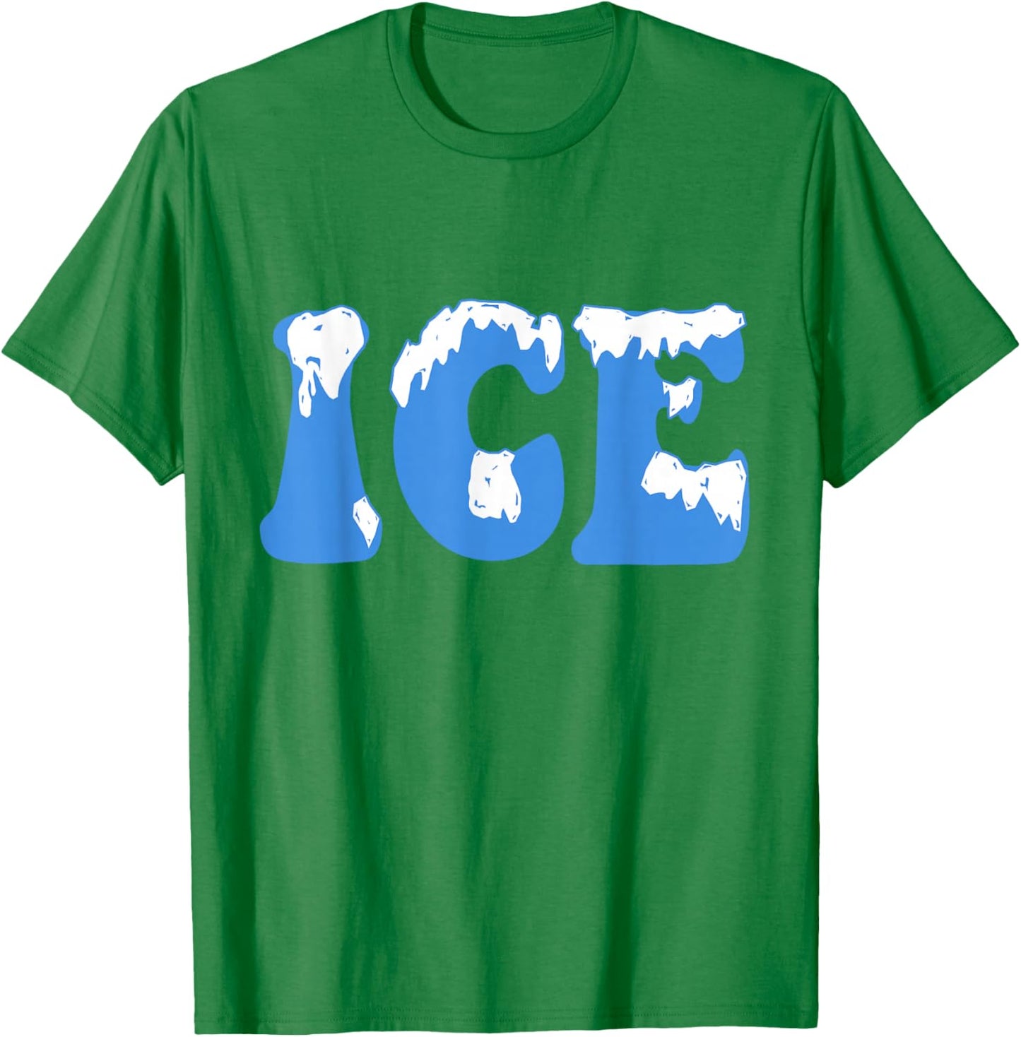 Ice Ice Baby Family Funny Halloween Costume Couples 2025 T-Shirt - T-Shirt | Irish Green