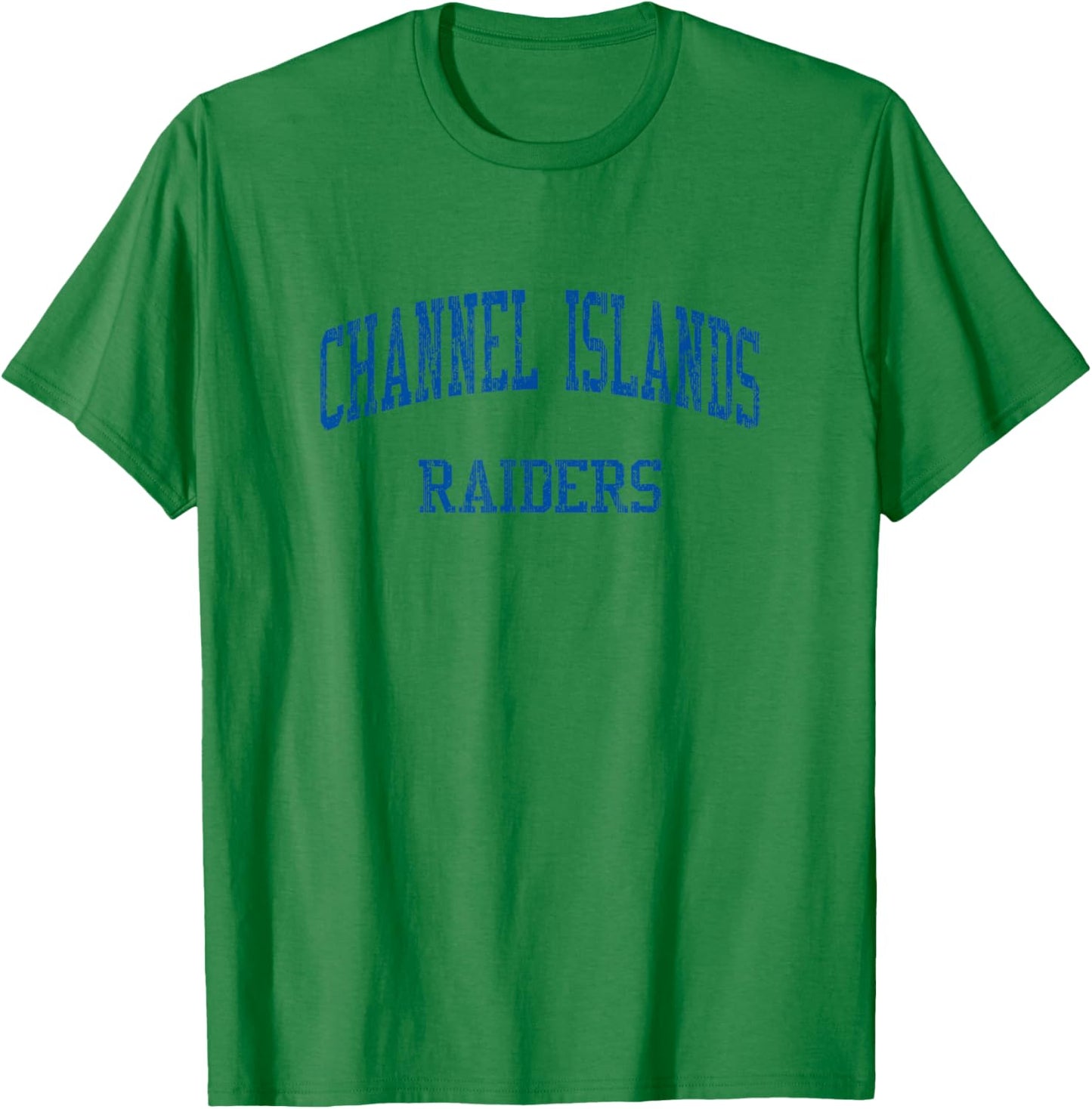 Channel Islands High School HS Oxnard CA Vintage Sports T-Shirt - T-Shirt | Irish Green
