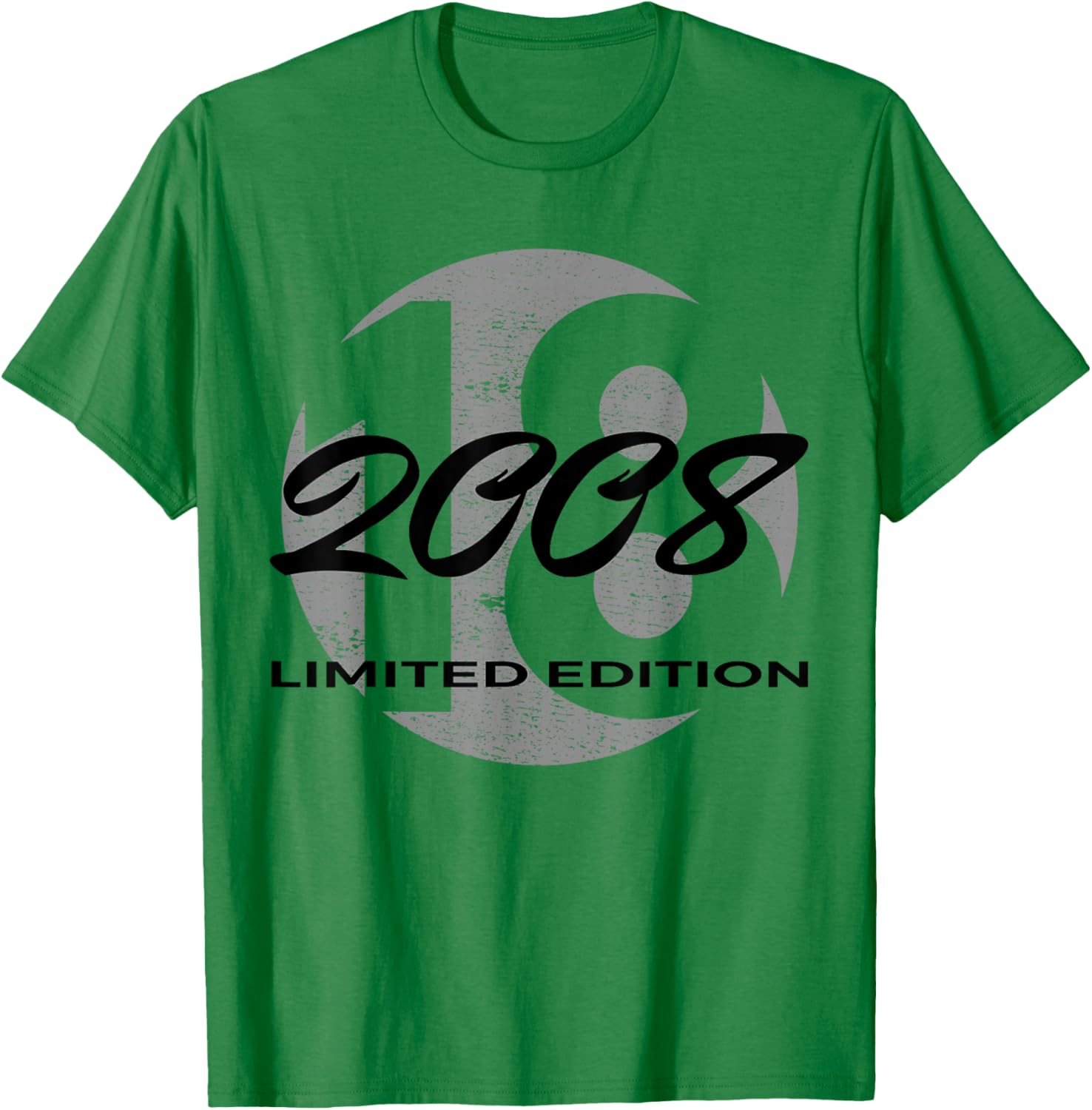 18th Birthday Girl Boy 18 Years 2008 Funny Gift T-Shirt - T-Shirt | Irish Green