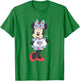 Disney Minnie Mouse Sweet Strawberry Valentine's Day T-Shirt - T-Shirt | Irish Green