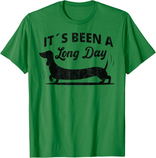 It´s been a long day funny dachshund Wiener Dog quote Women T-Shirt - T-Shirt | Irish Green