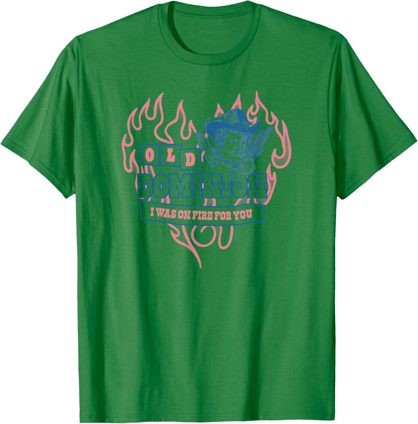 Old Dominion - On Fire T-Shirt - T-Shirt | Irish Green