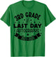 Last Day of School Autograph 3rd Grade Graduation Boys Girls T-Shirt - T-Shirt | Irish Green