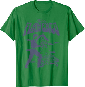 Spüren Sie das Flamenco Tanzpaar - Spanischer Tanz T-Shirt - T-Shirt | Irish Green