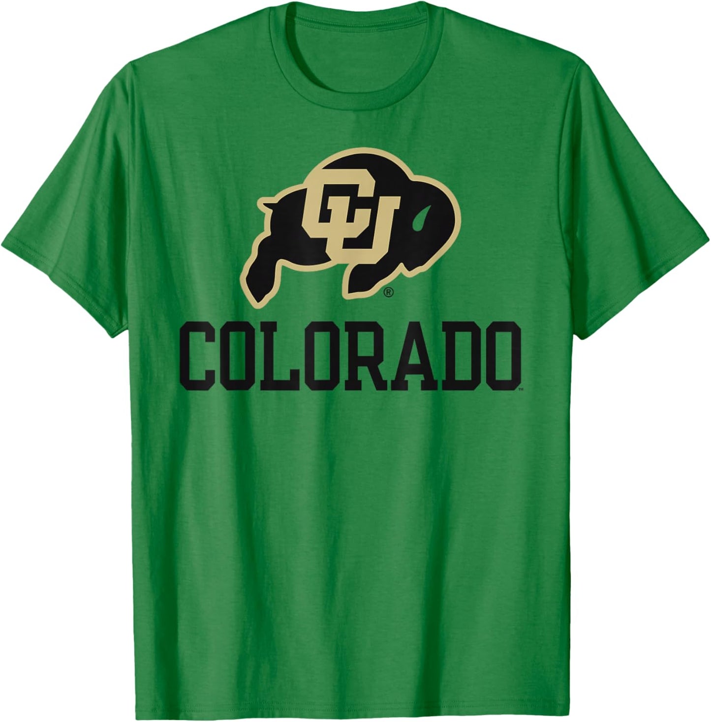 Colorado Buffaloes Sportsmanship White Officially Licensed T-Shirt - T-Shirt | Irish Green