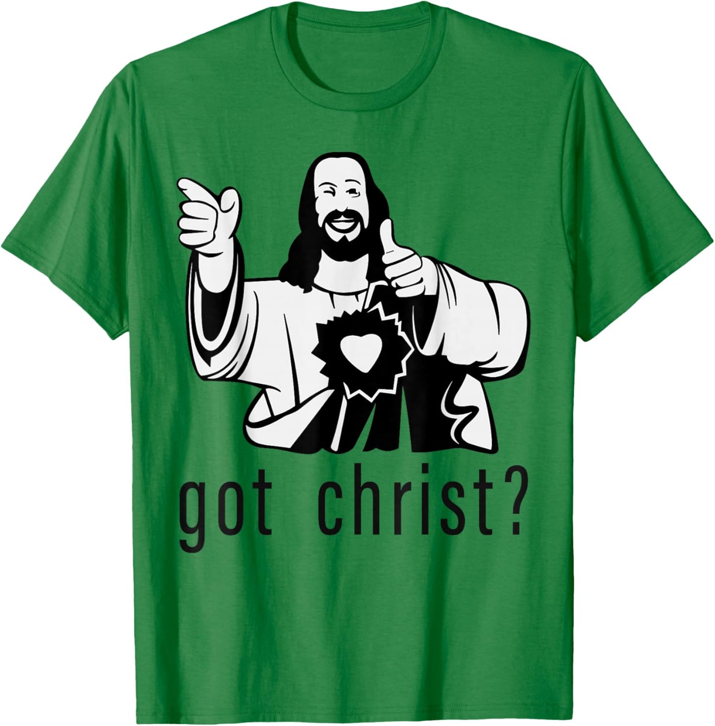 Vintage Jesus Got Christ Religious Jesus Faith Christian T-Shirt - T-Shirt | Irish Green