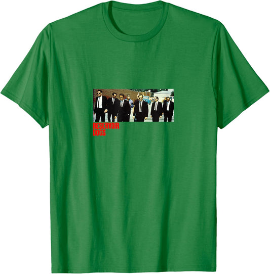 Reservoir Dogs Suit Classic Walk Scene Movie Movie PAPL2712 T-Shirt - T-Shirt | Irish Green