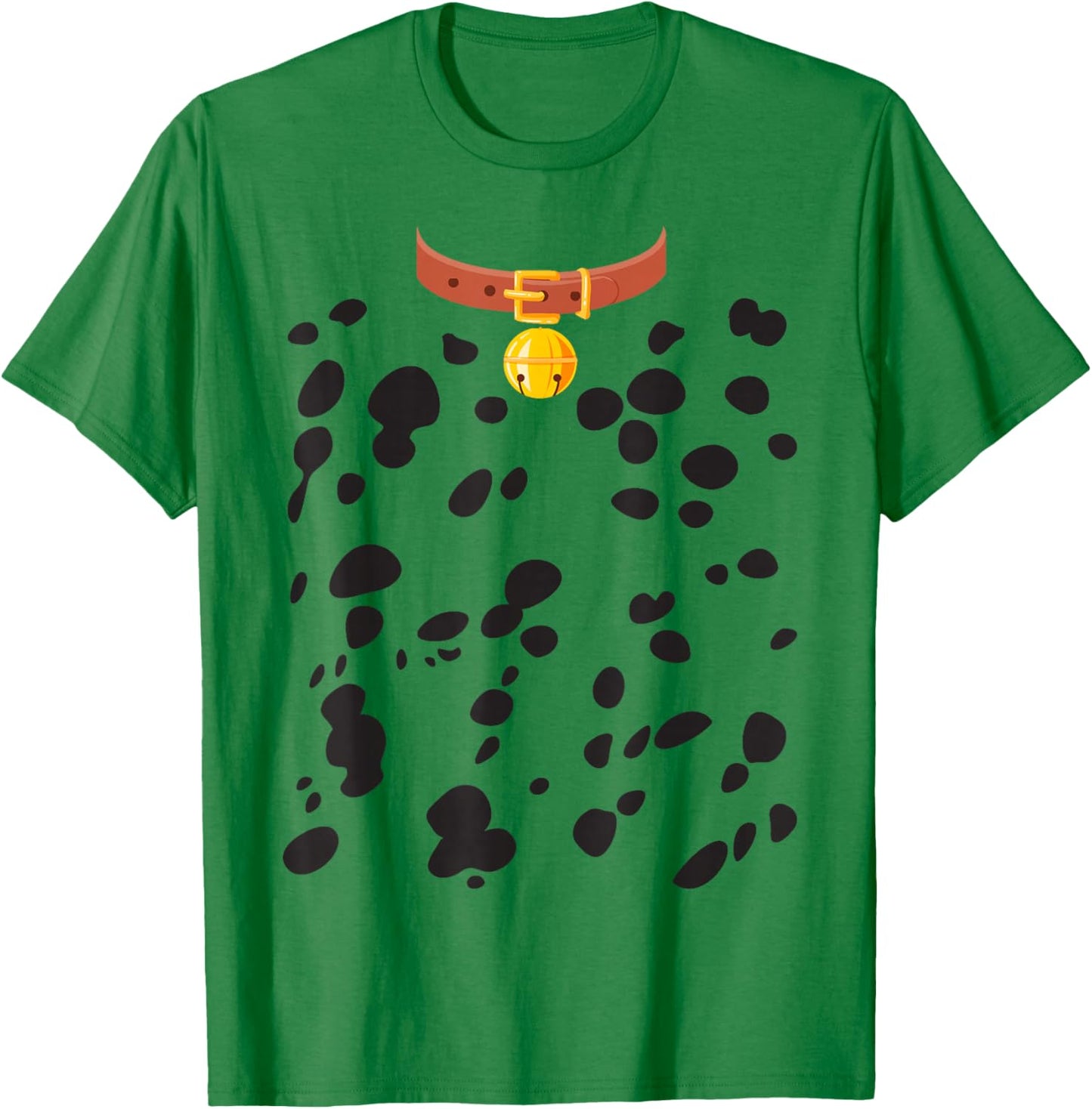 Dalmatian Dog Costume Dalmatian Dots Puppy Print Halloween T-Shirt - T-Shirt | Irish Green