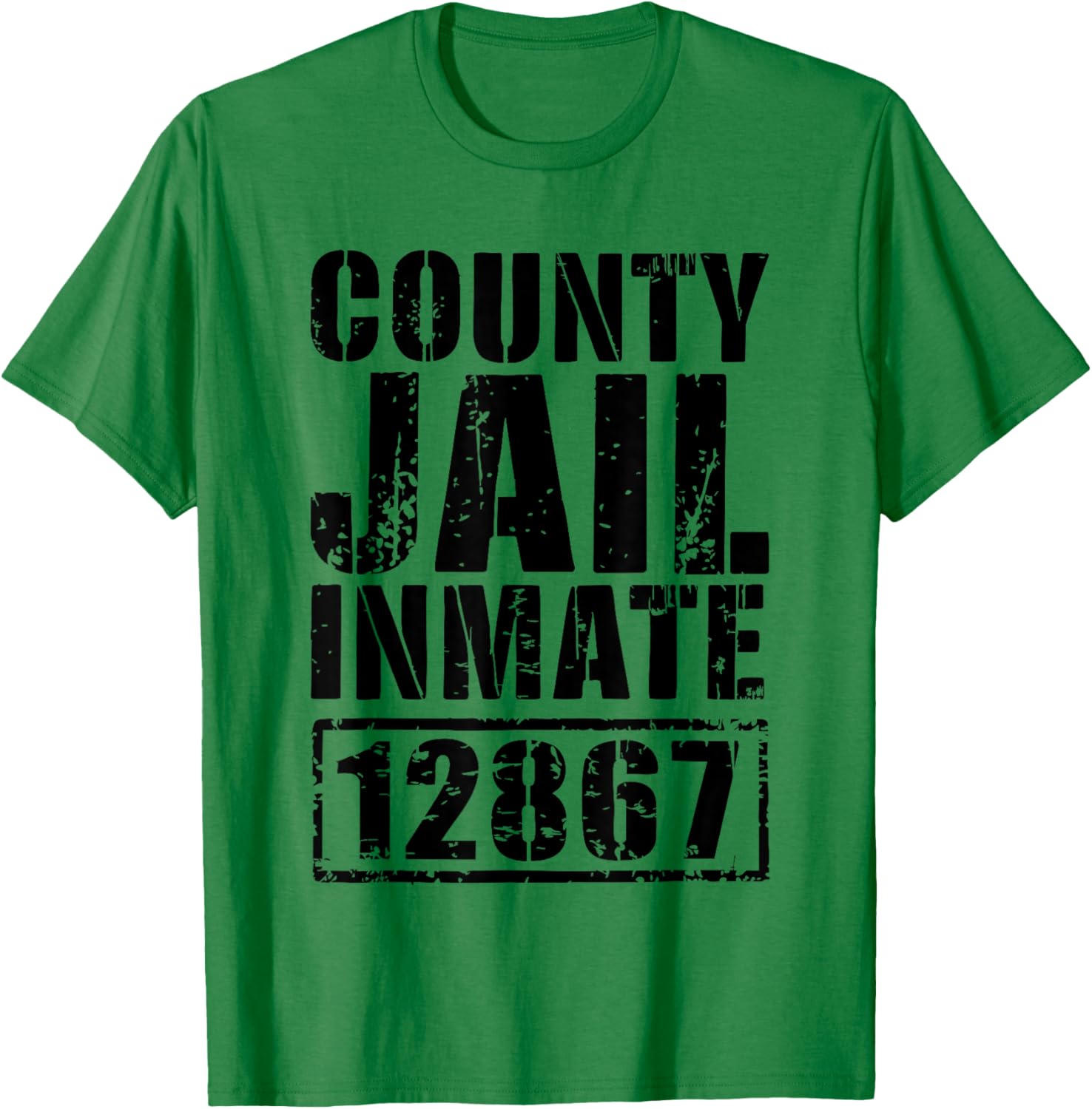County Jail Prisoner Shirt , Women, Kids T-Shirt - T-Shirt | Irish Green