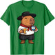 Argentinian Capybara Yerba Mate Argentine Gaucho Capibara T-Shirt - T-Shirt | Irish Green