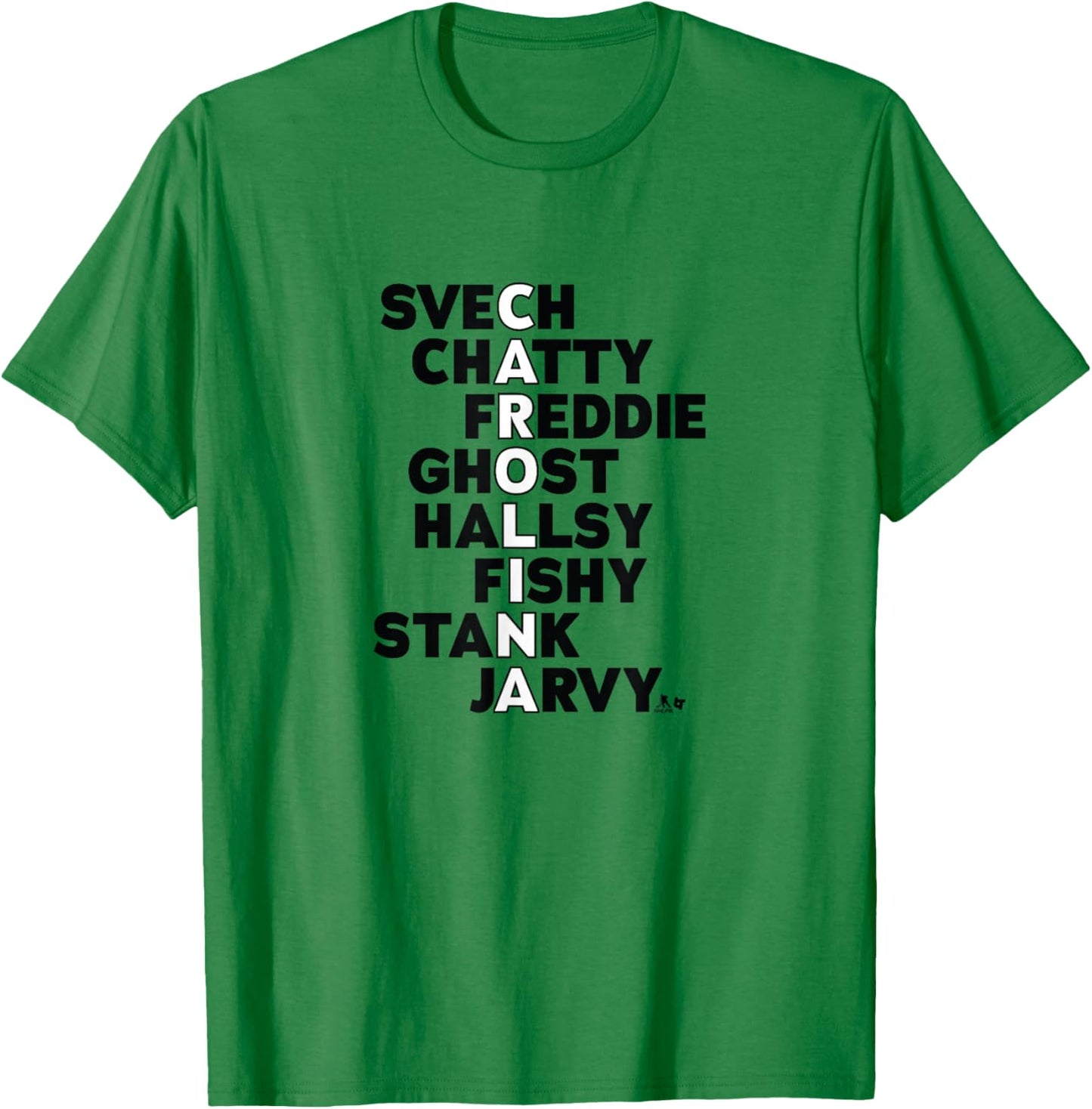 Carolina Hockey Names 2026 - NHLPA T-Shirt - T-Shirt | Irish Green