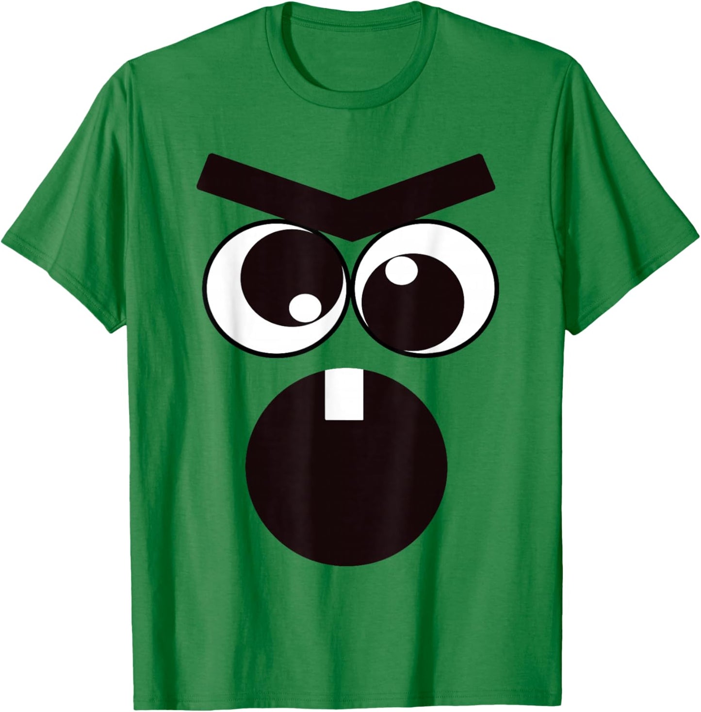 Creepy Carrots Face Halloween costume Kids T-Shirt - T-Shirt | Irish Green