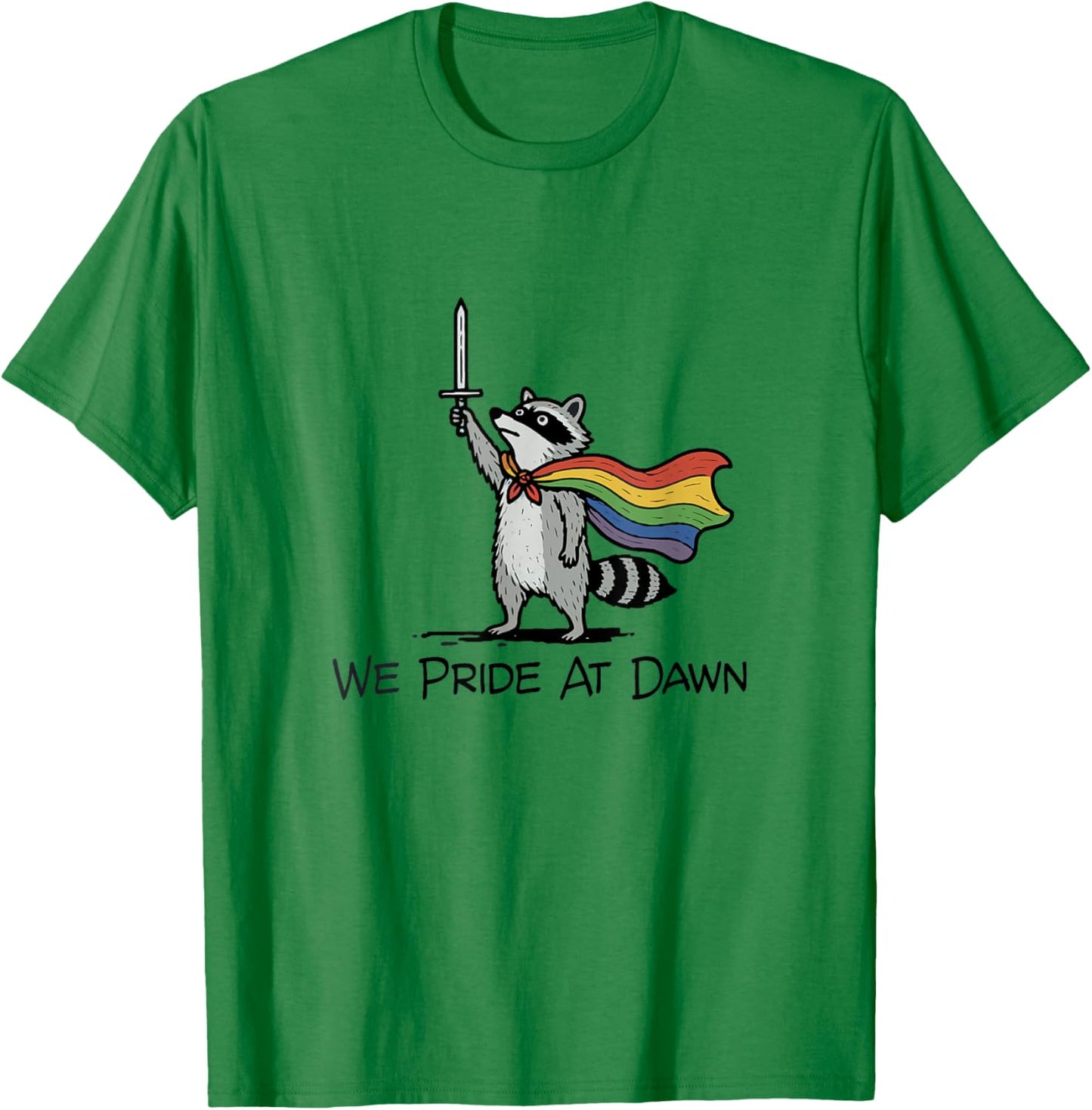 Women We Pride At Dawn Flag Pride Month LGBTQ Ally T-Shirt - T-Shirt | Irish Green
