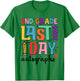 Last Day Autographs 2nd Grade Teachers Students 2023-2024 Men Women Girls Kids T-Shirt - T-Shirt | Irish Green