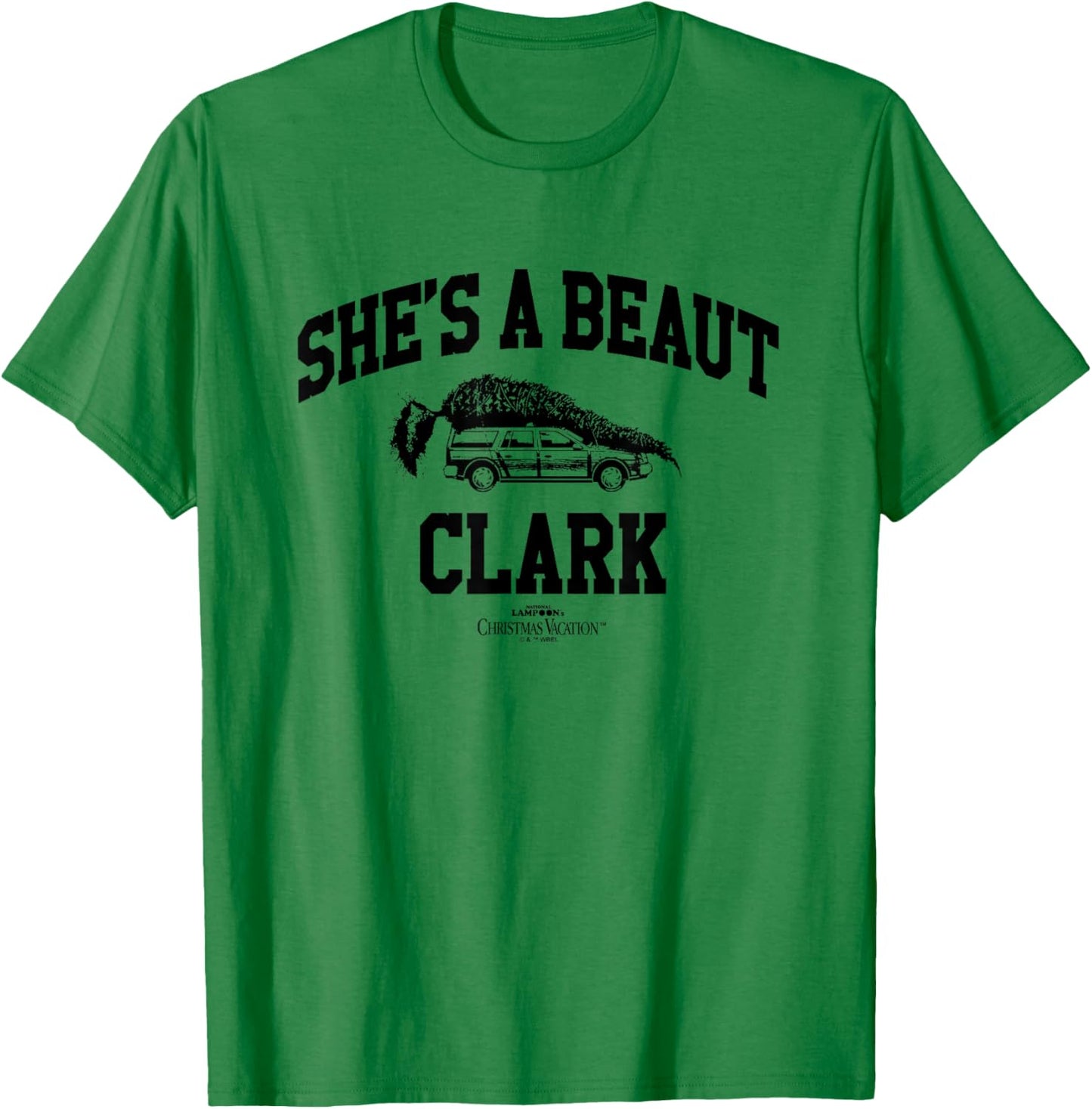National Lampoon's Christmas Vacation It's a Beaut Clark T-Shirt - T-Shirt | Irish Green