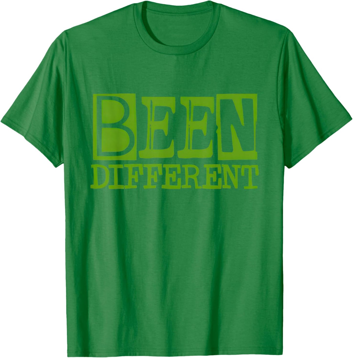 Chlorophyll Green White Color Match T-Shirt - T-Shirt | Irish Green
