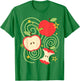 y2k Apple Kawaii Cute Vintage 90s Retro Summer Teen T-Shirt - T-Shirt | Irish Green
