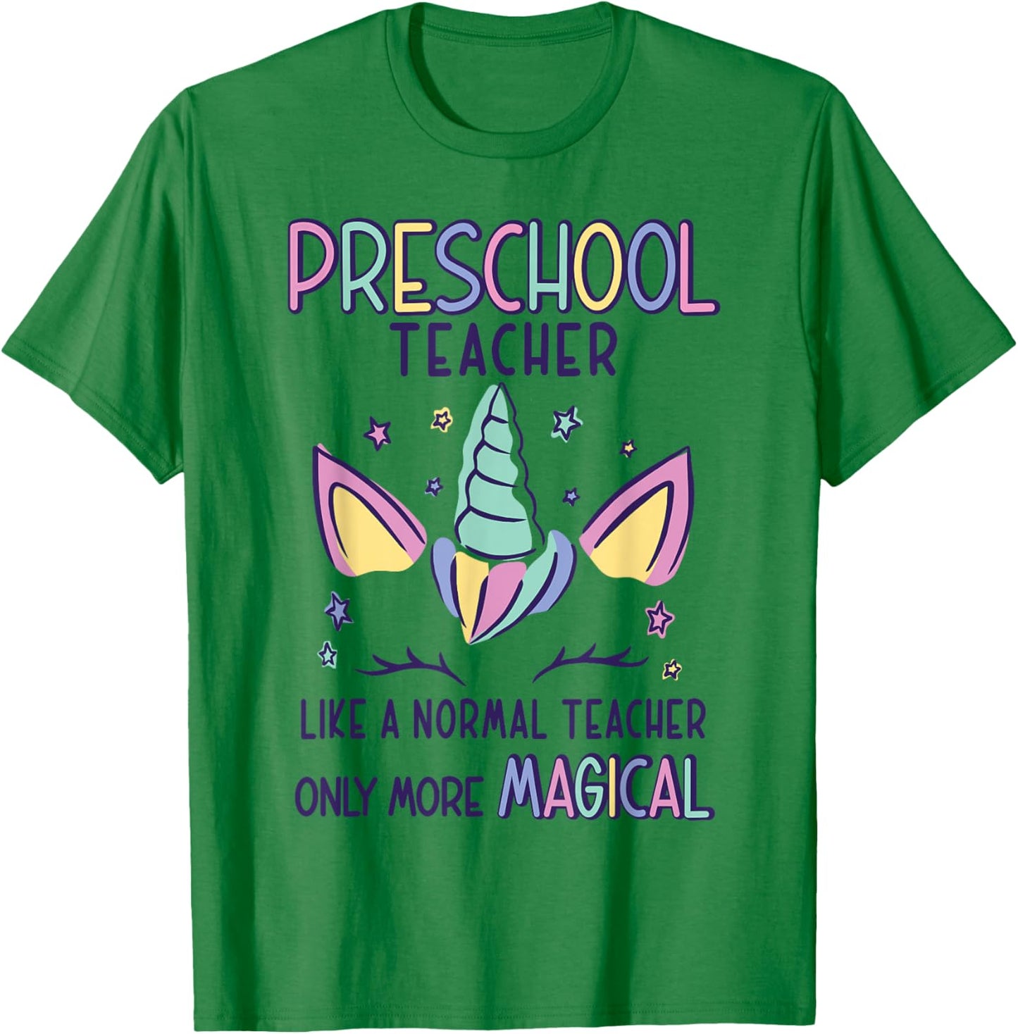 Preschool Teacher Definition T-Shirt - T-Shirt | Irish Green