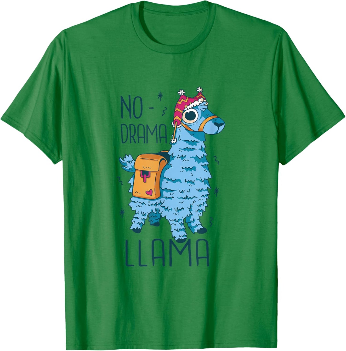 No Drama Lama T-Shirt - T-Shirt | Irish Green