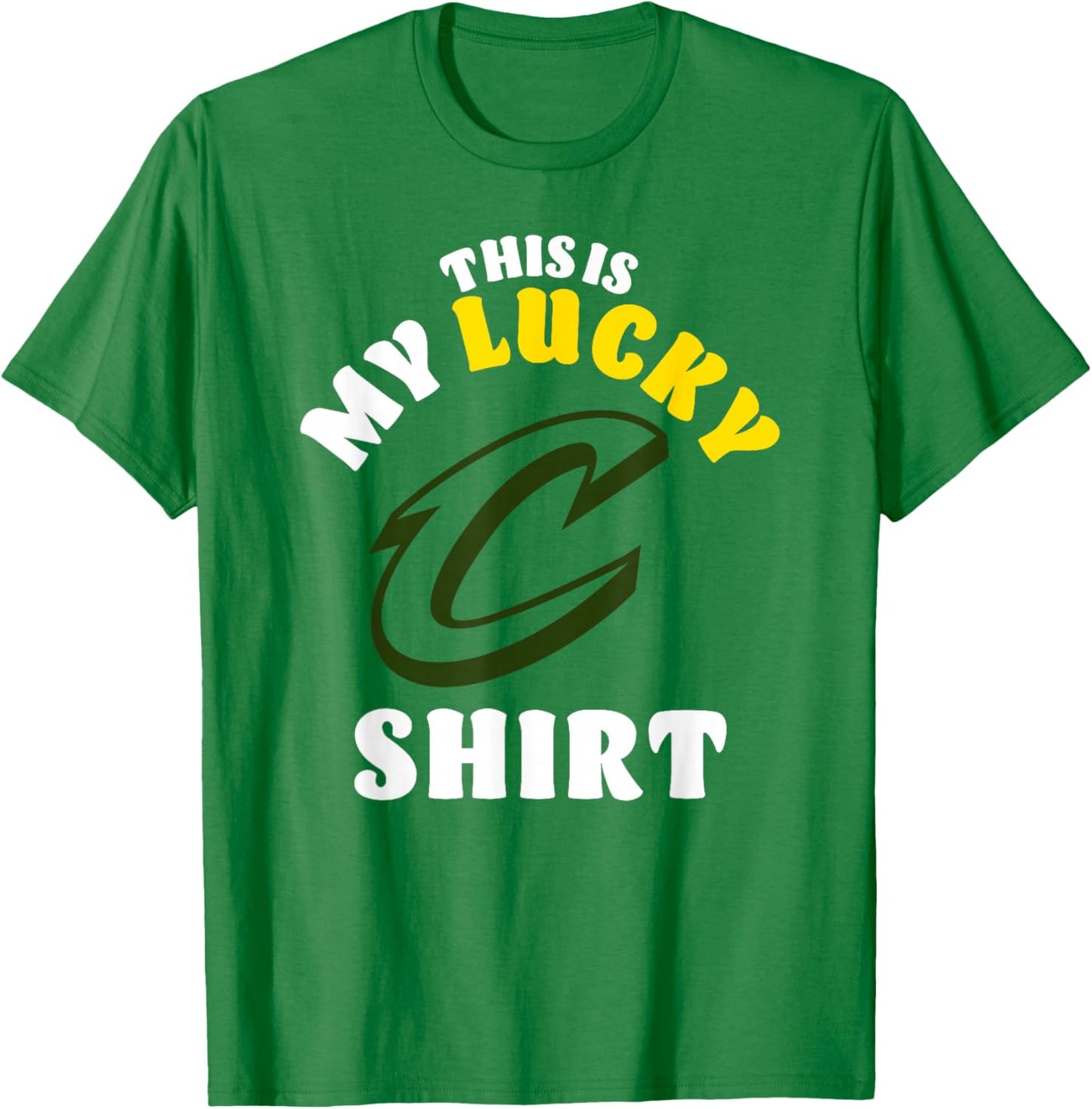 NBA Cleveland Cavaliers St. Patrick's Day Lucky Shirt T-Shirt - T-Shirt | Irish Green