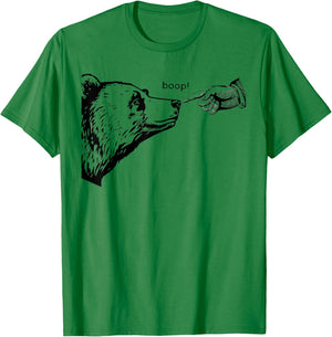 Boop Bear T-Shirt - T-Shirt | Irish Green